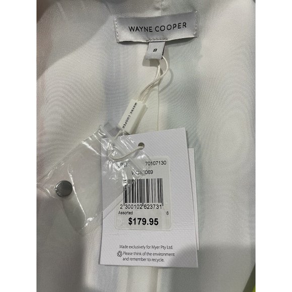 Wayne Cooper Ruffle Maxi Dress Size 8 - Picture 10 of 12